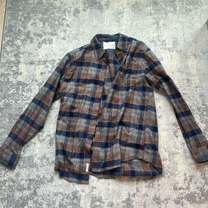 Flannel shirt weatherproof